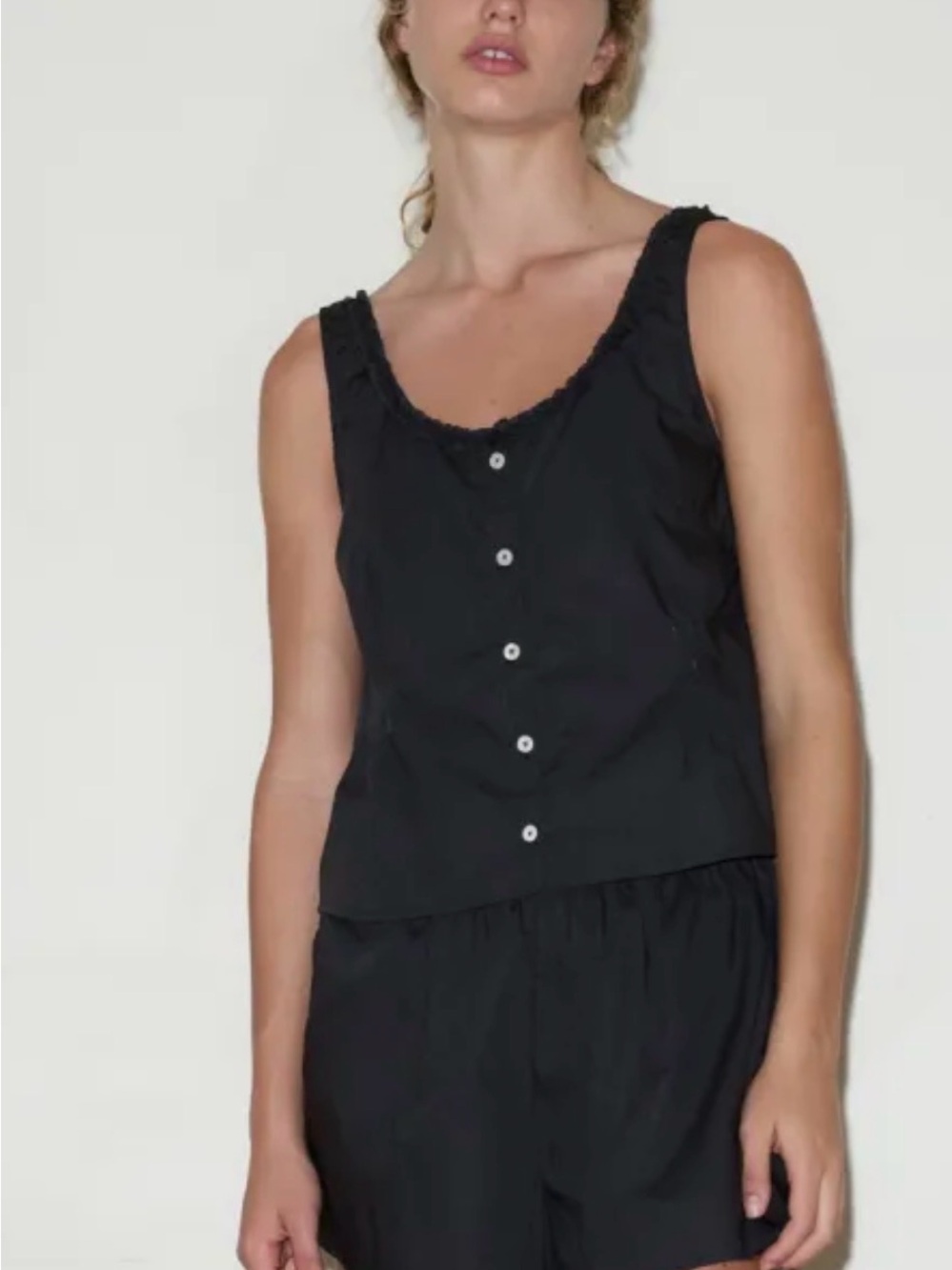Deiji Studios Ruffle Top - Picture 2 of 5